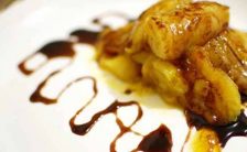 Receita de Banana Flambada