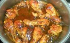 Receita de Frango no Açúcar