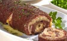 Rocambole de Carne Moída