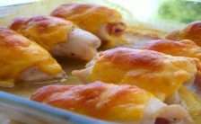 Rolinhos de Filé de Frango