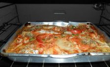 Receita de Filé de Merluza com Batata ao Forno