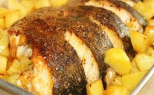 Corvina Assada no Forno