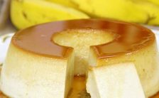 Pudim de Banana com Leite Condensado