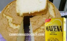 Bolo de Maizena de Liquidificador