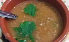 Caldo de Carne Moída