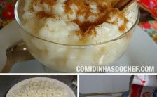 Canjica Branca com Leite Condensado