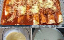 Receita de Panqueca de Carne Moída