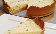 Torta de Limão com Massa de Biscoito