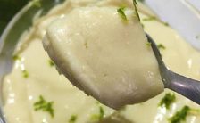 Mousse de Limão com a Fruta