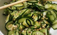 Salada de Pepino Agridoce