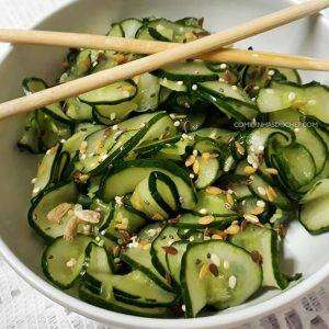 Salada de Pepino Agridoce