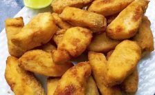 Filé de Peixe Empanado