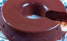 Flan de Chocolate