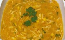 Caldo de Milho com Frango