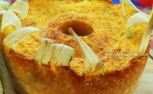 Bolo de Milho para Tomar Café