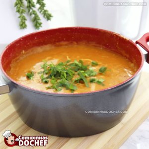 Caldo de Kenga com Aipim