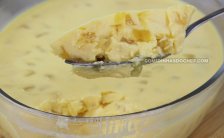 Gelado de Abacaxi com Gelatina