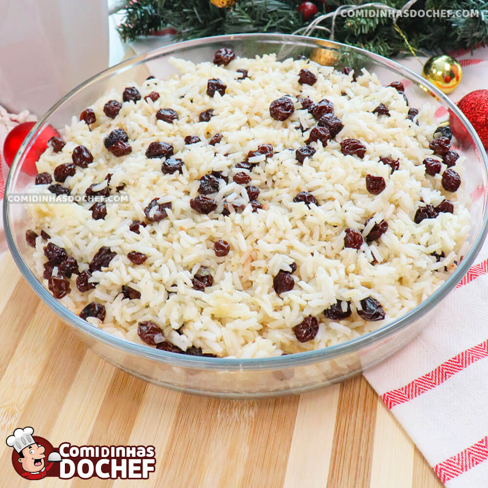Arroz com Passas Simples