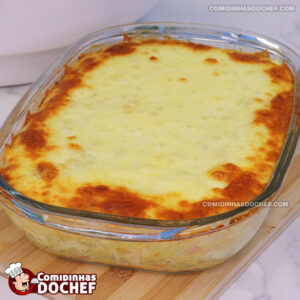 Arroz de Forno Simples com Arroz Cozido