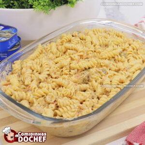 Macarrão com Sardinha em Lata Fácil
