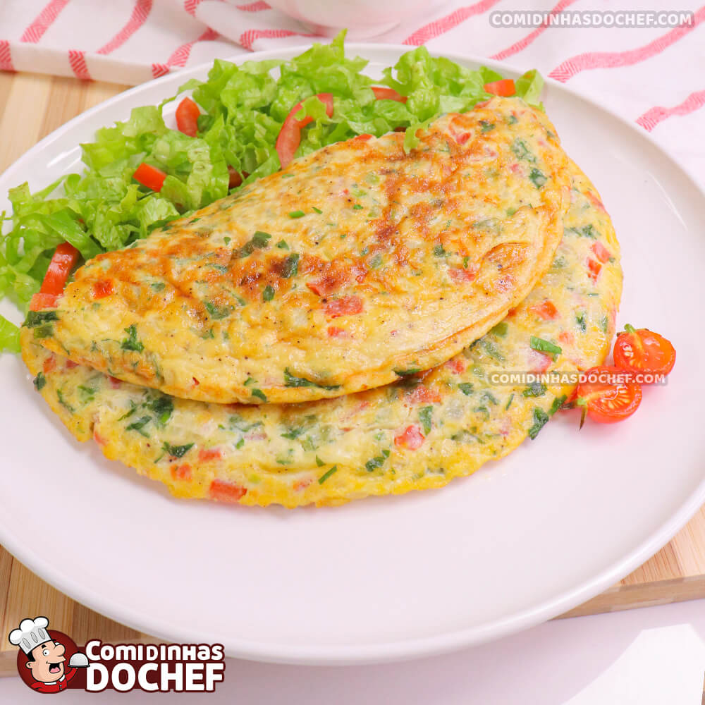 Omelete com Queijo