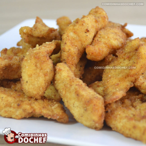 Filezinho de Frango Empanado
