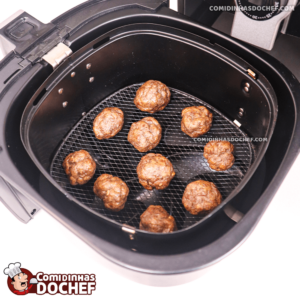 Bolinho de Carne Moída na Airfryer