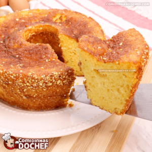 Bolo de Cuscuz de Liquidificador