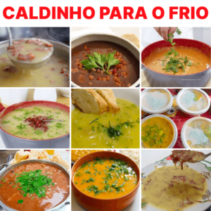 Caldinho para o Frio: 22 Receitas de Caldos que vão de Esquentar!