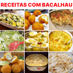 12 Receitas com Bacalhau bem Simples de Fazer