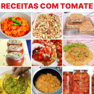 11 Receitas Caseiras com Tomate