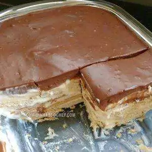 Pavê de Biscoito Maizena Simples