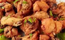Frango a Passarinho Frito