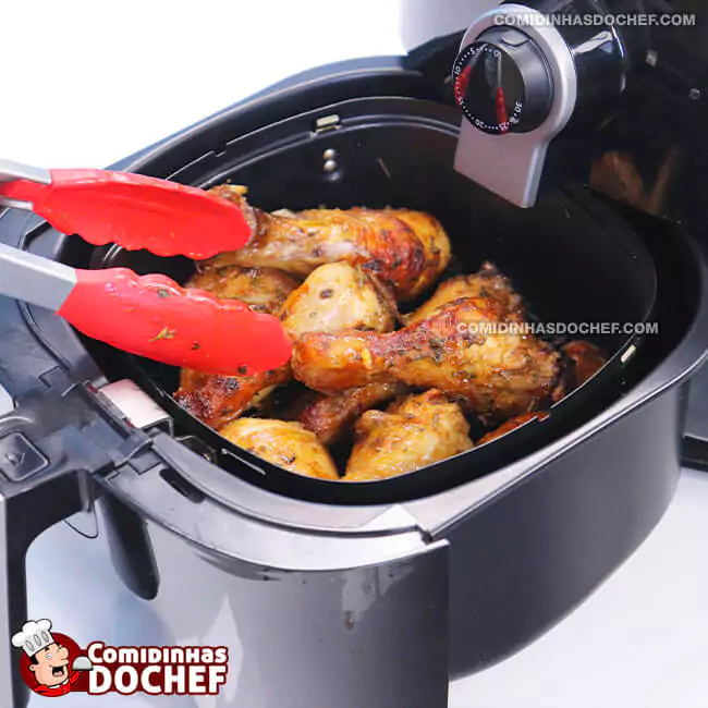 Coxa de Frango na AirFryer